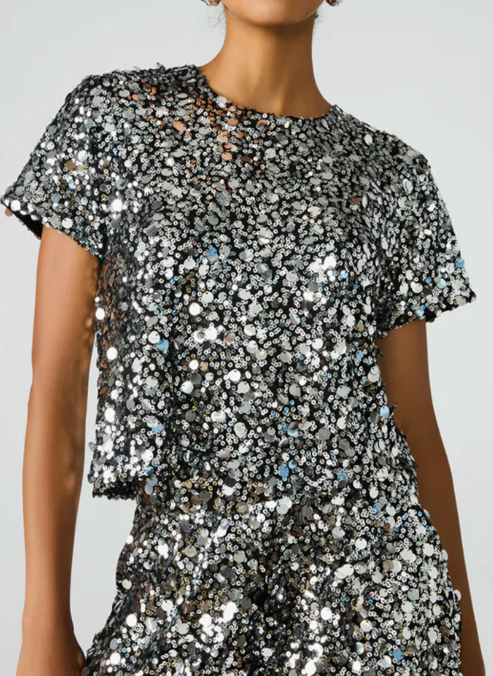 Chrissy Sequin Top