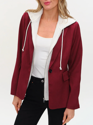 Drew Mix Media Blazer