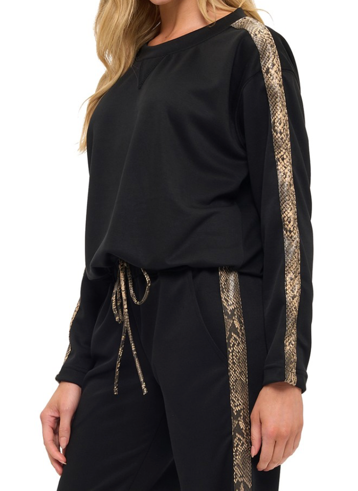 Petra Side Stripe Set