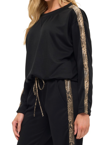 Petra Side Stripe Set