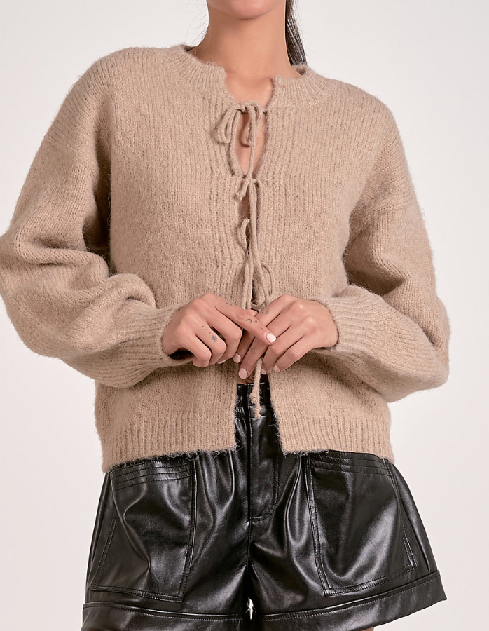 Hanna Tie Front Cardigan