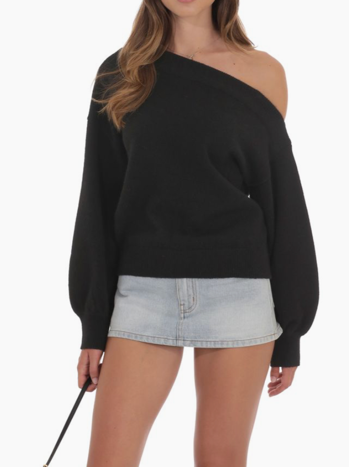 Talli Off Shoulder Sweater