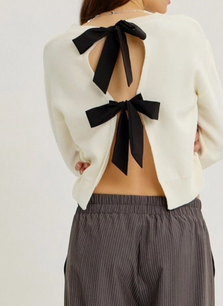 Bella Bow Detail Sweater