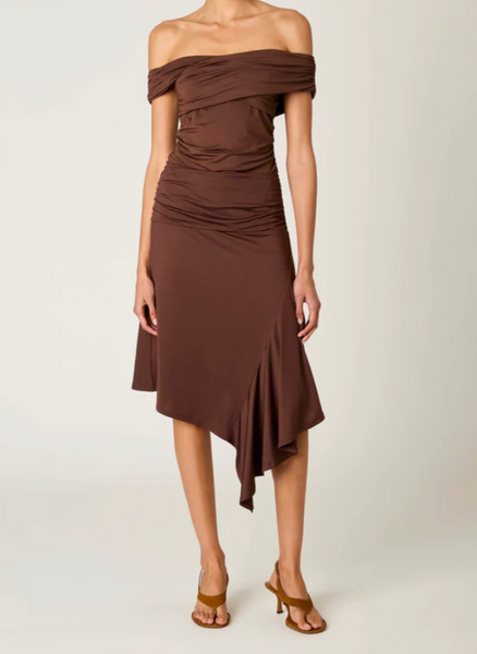 Nina Off Shoulder Top/Midi Skirt Set