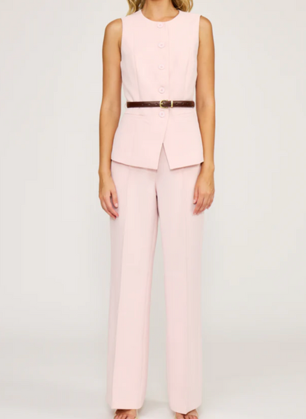 Milan Removable Belt Vest/Pants Set