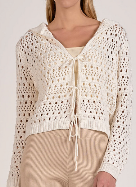 Brielle Open Knit Cardigan