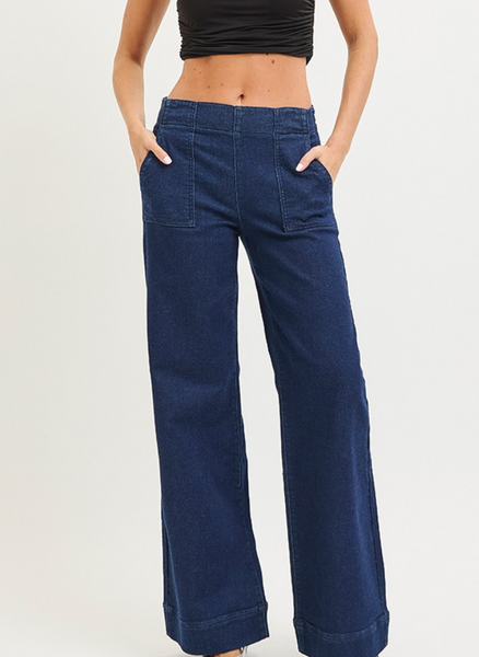 Rowan Elastic Waist Band Jeans
