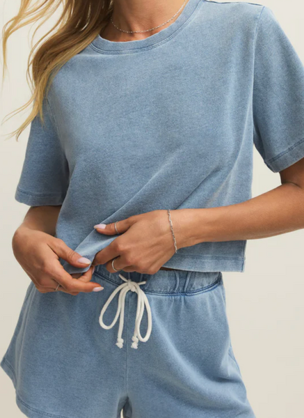 Cooper Knit Denim Set