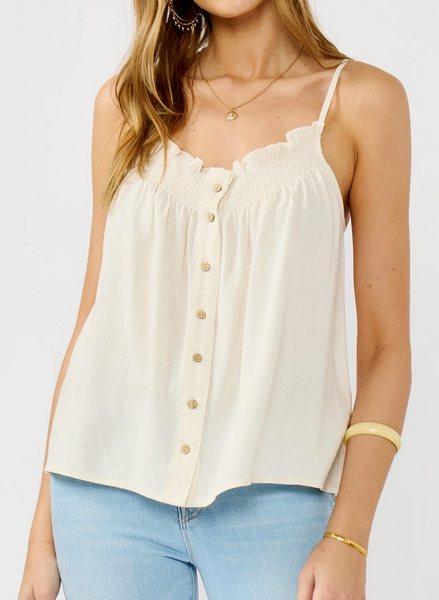 Clair Smock Detail Cami