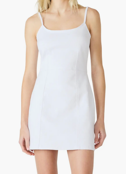 Giselle Solid Denim Dress