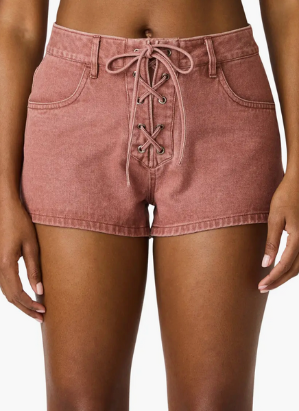 Callista Lace Up Shorts