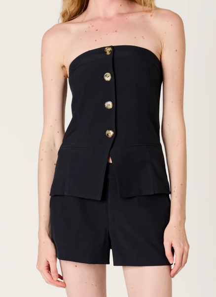 Valeria Strapless Top Shorts Set