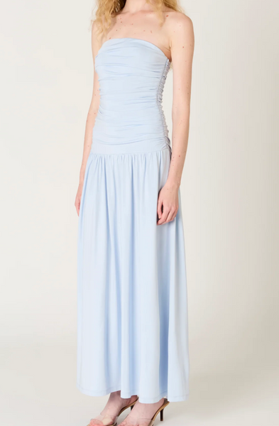 Miranda Strapless Ruched Dress