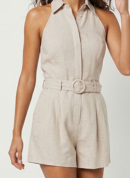 Loren Halter Neck Romper