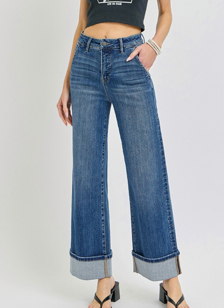 Camden Cuff High Rise Jeans