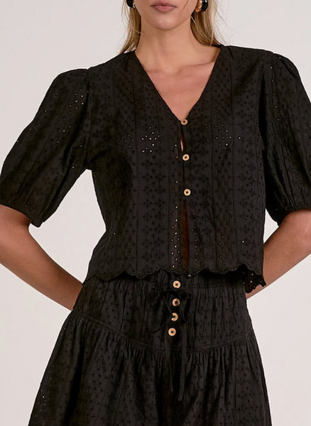 Lili Eyelet Top