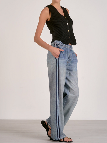 Blake Soft Stripe  Denim