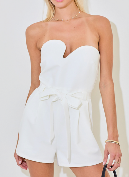 Brielle Strapless Romper