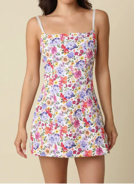 Kenzi Floral Denim Dress