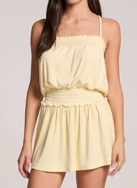 Sunshine Strapless Terry Dress