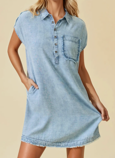 Tammy Tencel Shirt Dress