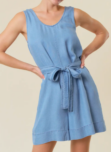 Tandy Tie Waist Tencel Romoer