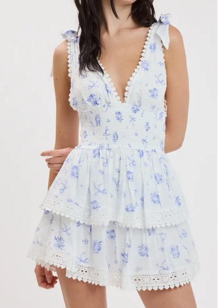Dallas Tie Shoulder Dress