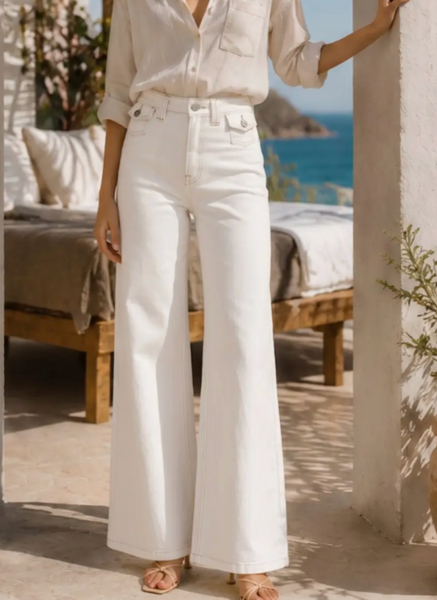 Cameron Wide Leg Jeans