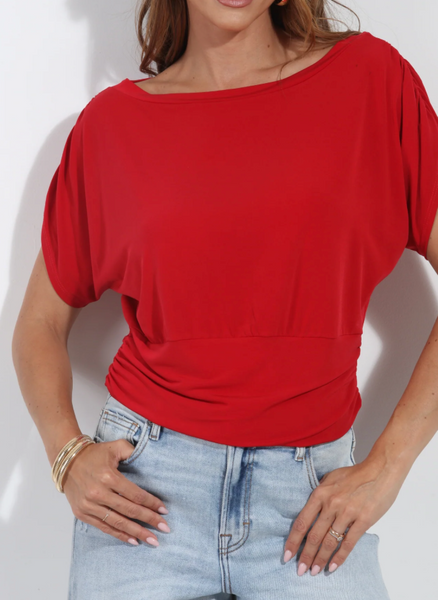 Sadie Off Shoulder Banded Top