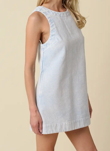 Mila Denim Shift Dress
