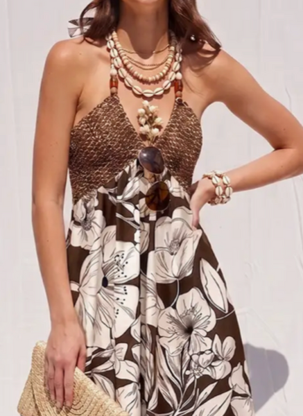 Hazel Beaded Maxi Dress