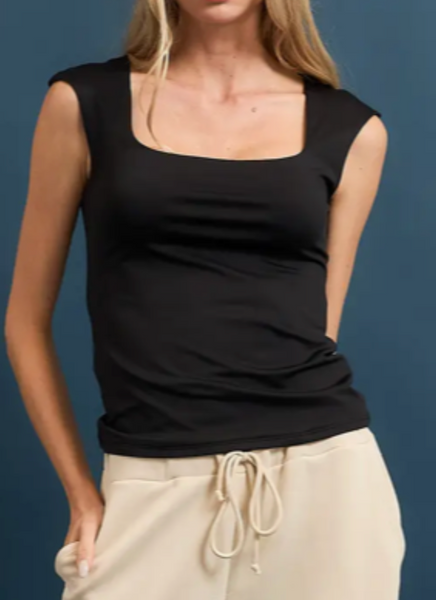 Gia Square Neck Top