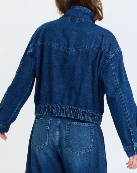 Blair Bomber Denim Backet