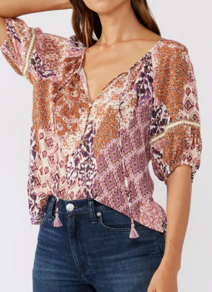 Maya Print Top