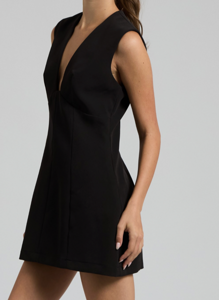 Addison Fit+Flare Pocket Mini Dress
