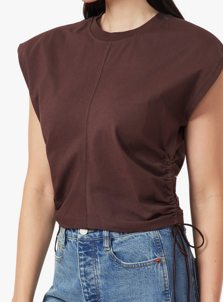 Lulu Side Ruched Top