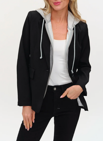Drew Hoodie Blazer