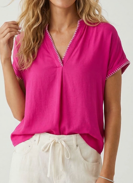 Whitney Whipstitch Drop Shoulder