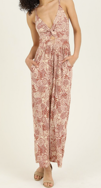 Tania Twist Front Jumpsuit