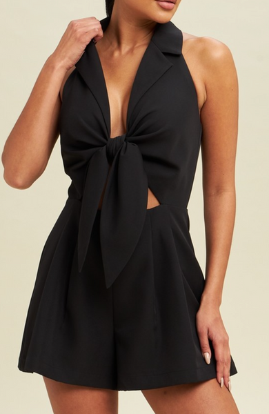 Juliet Tie Front Romper