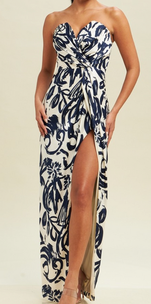 Natasha High Slit Maxi Dress