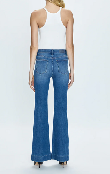 KinsleyMid Rise Flare Jeans