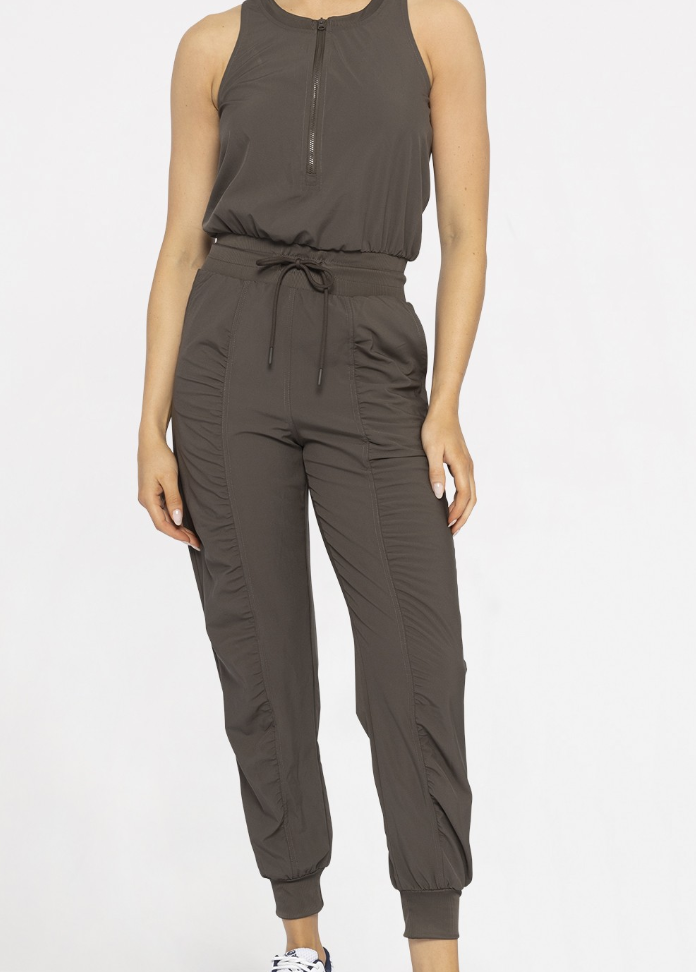 Faye Sleeveless Flight Jumpsuit