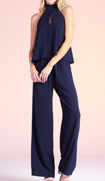 Layla Halter Neck Jumpsuit