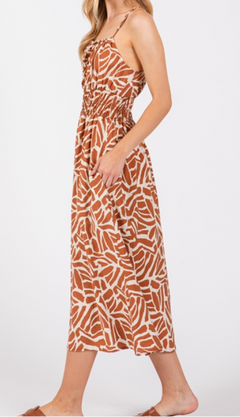 Penelope Print Maxi Dress