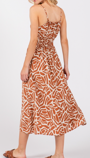 Penelope Print Maxi Dress