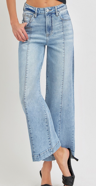 Meg Tie Belt Straight Leg Jeans