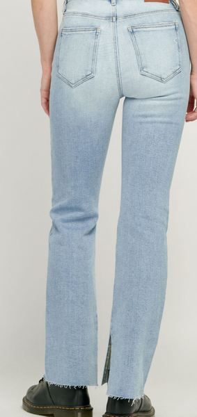 Logan Side Slit Bell Bottom Jeans