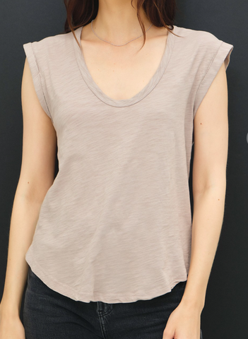 Terri Scoop Neck Tee