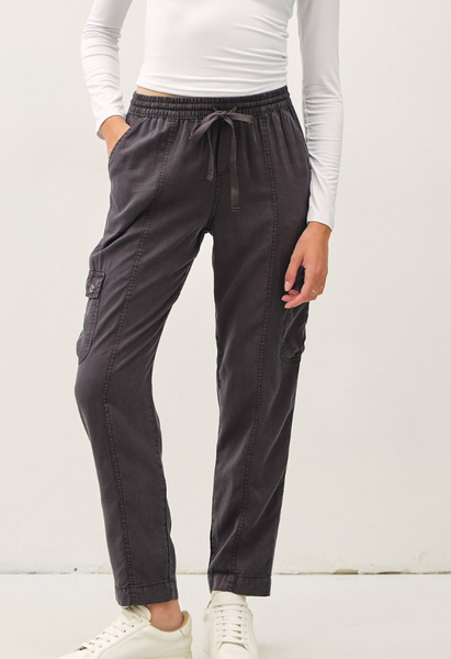 Geri Tencel Cargo Joggers